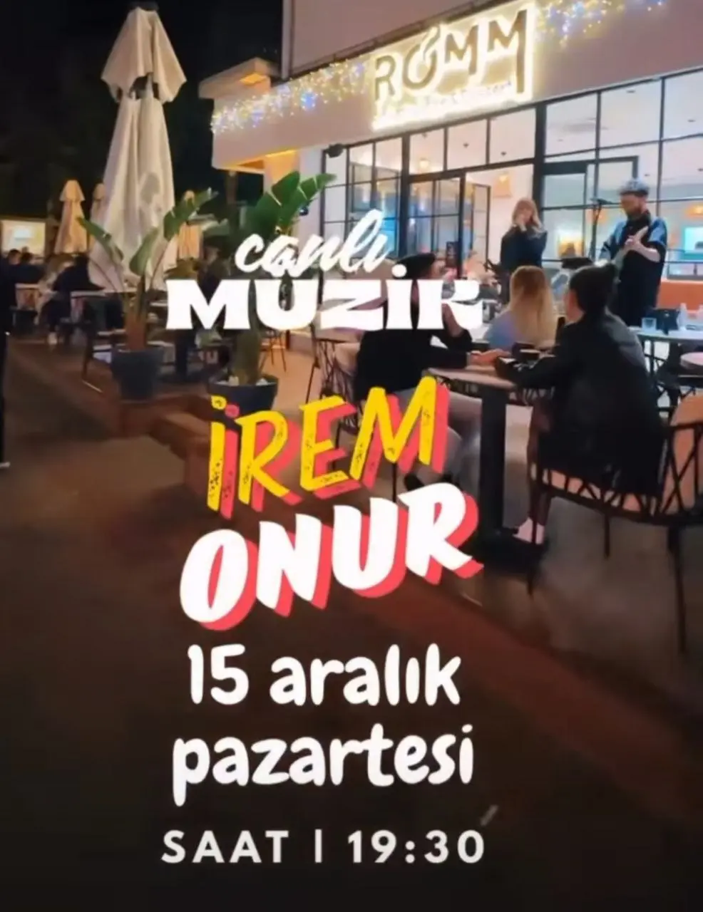Концерт IREM & ONUR