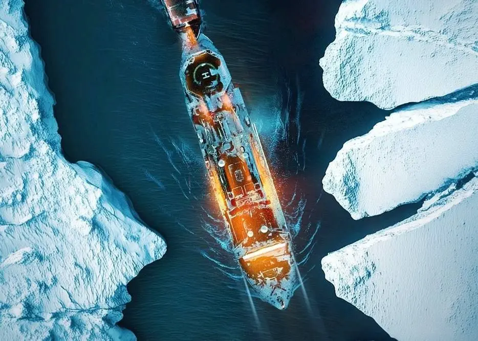 Просмотр документального кино об Арктике