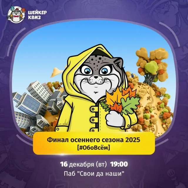 Квиз-игра по теме Обо всём