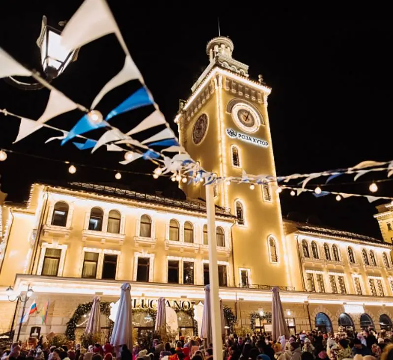 Встреча с Дедом Морозом в отеле Рэдиссон