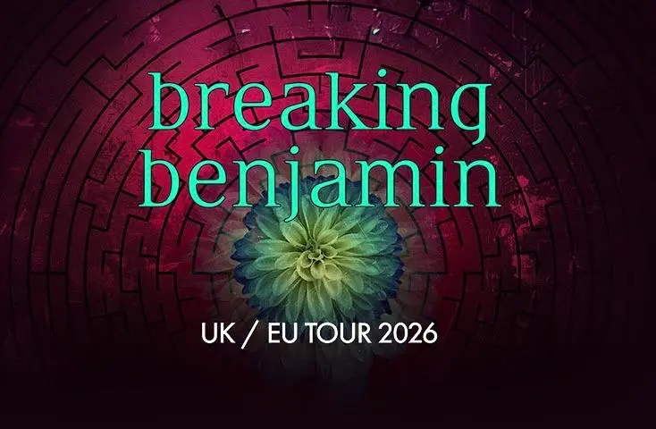Концерт группы Breaking Benjamin в Лейпциге
