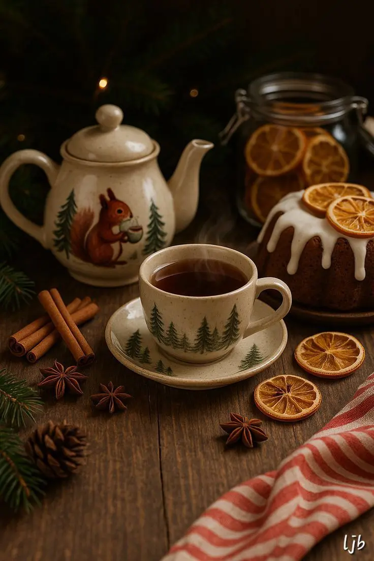 Зимнее чаепитие с Плюхом и Кастрюлькиным