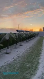 Посещение аквапарка зимой в Termoland