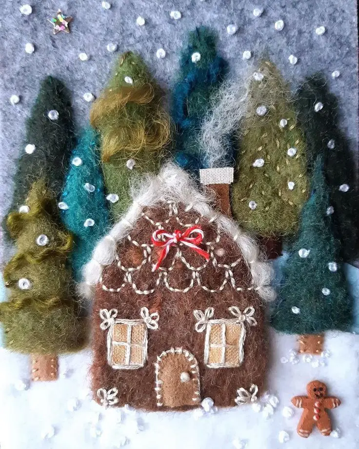 Занятие по шерстяной акварели для детей