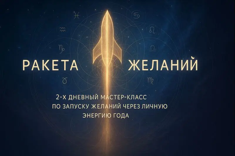 Двухдневный мастер-класс по запуску желаний через личную энергию года