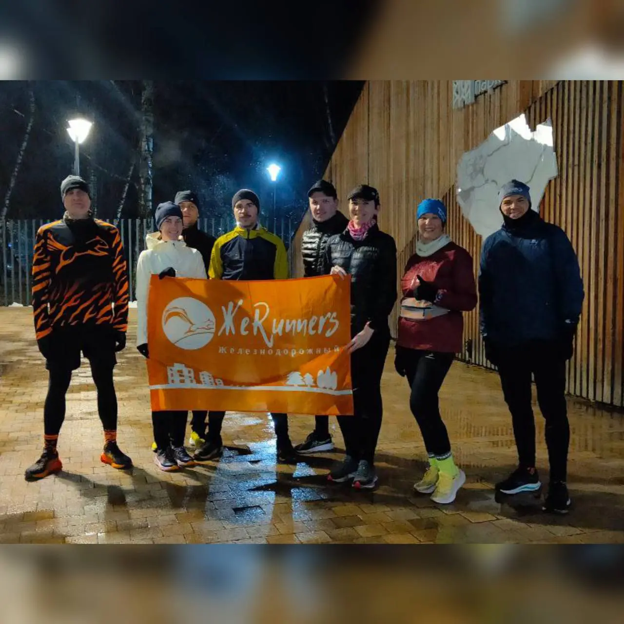 Групповая пробежка в Пестово