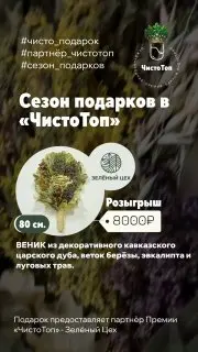 Розыгрыш приза III Международной Премии ЧистоТоп