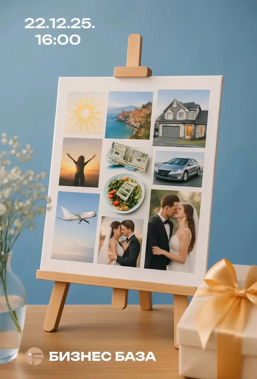 Арт-коучинг по созданию Карты Желаний на 2026 год