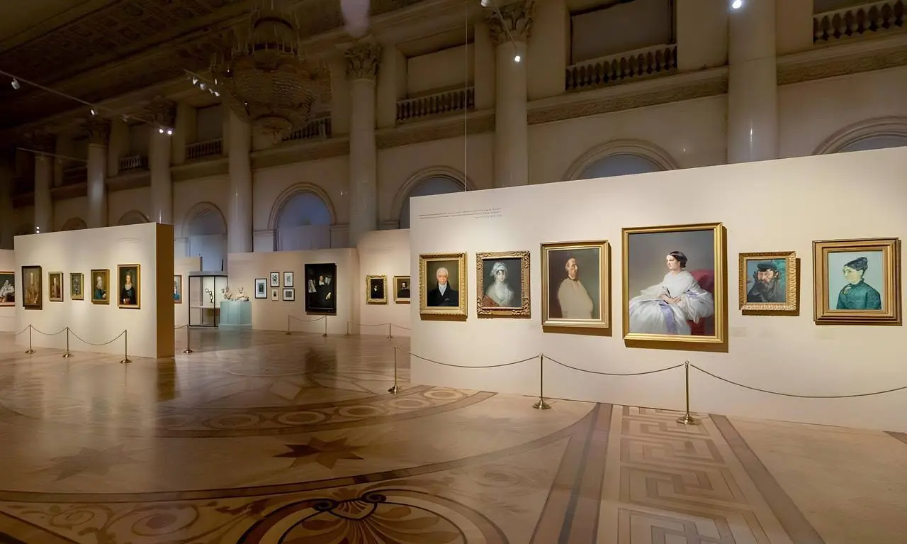 Выставка искусства портрета