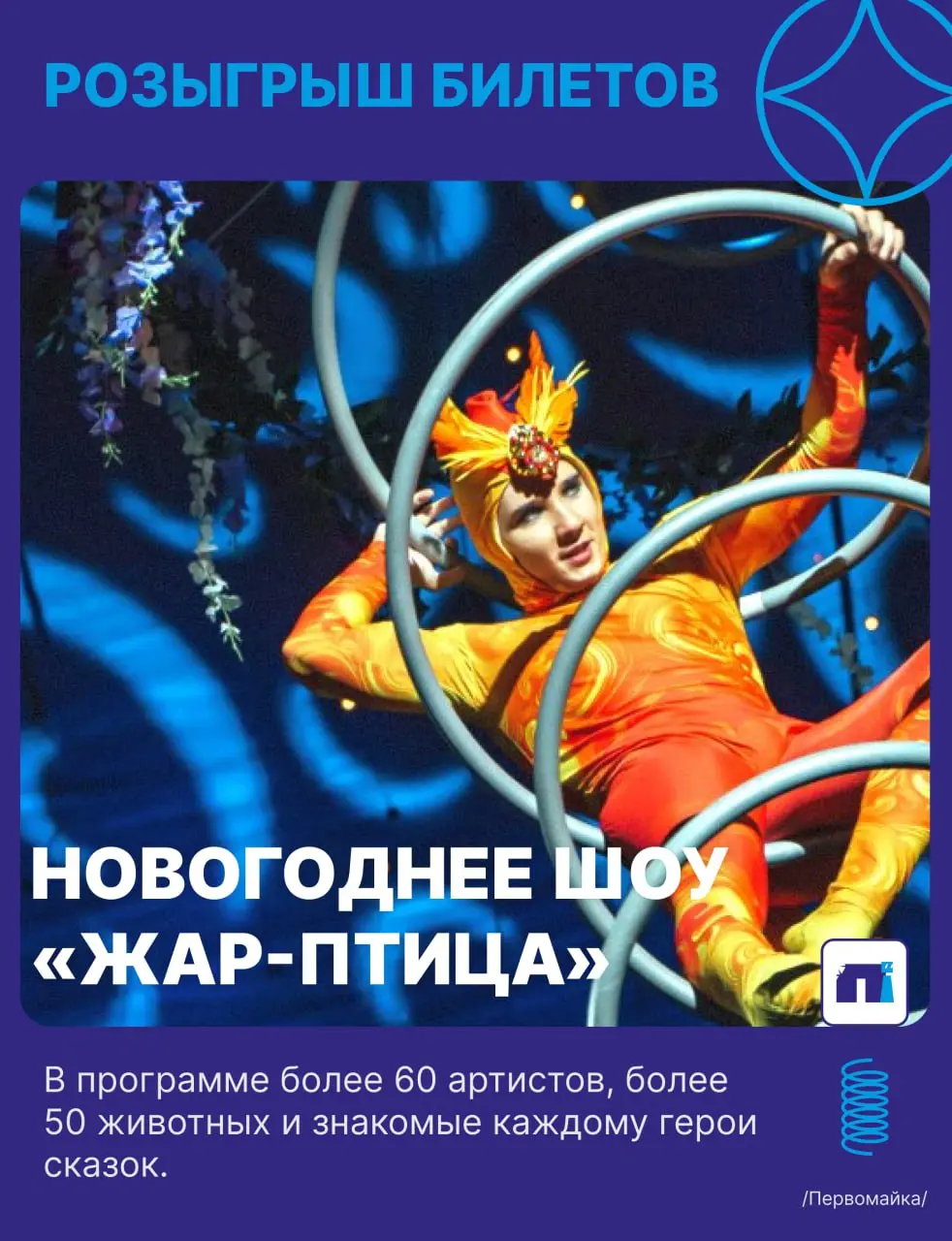 Розыгрыш билетов на новогоднее шоу Жар-птица