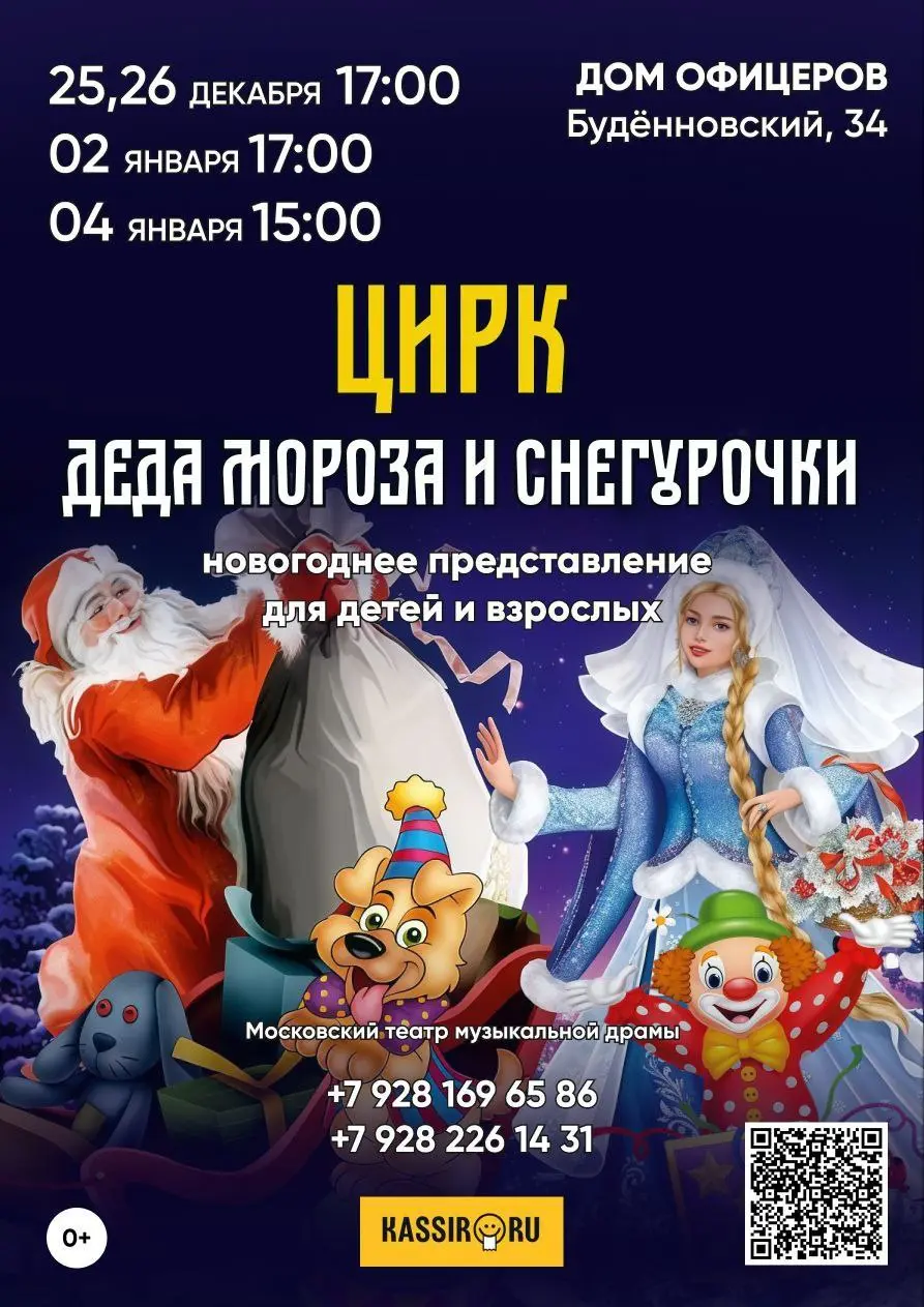 Новогоднее представление для детей