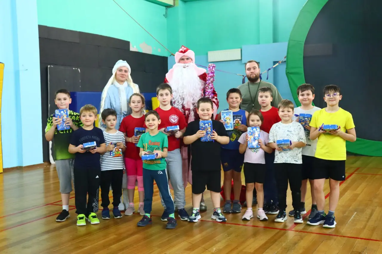 Открытый урок по секции «Я умею всё» в рамках новогодних стартов