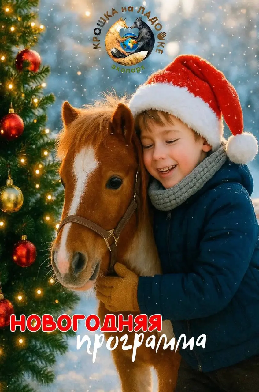 Новогодние мероприятия в зоопарке