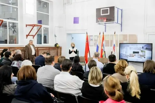 Открытие нового корпуса гимназии на улице Мира