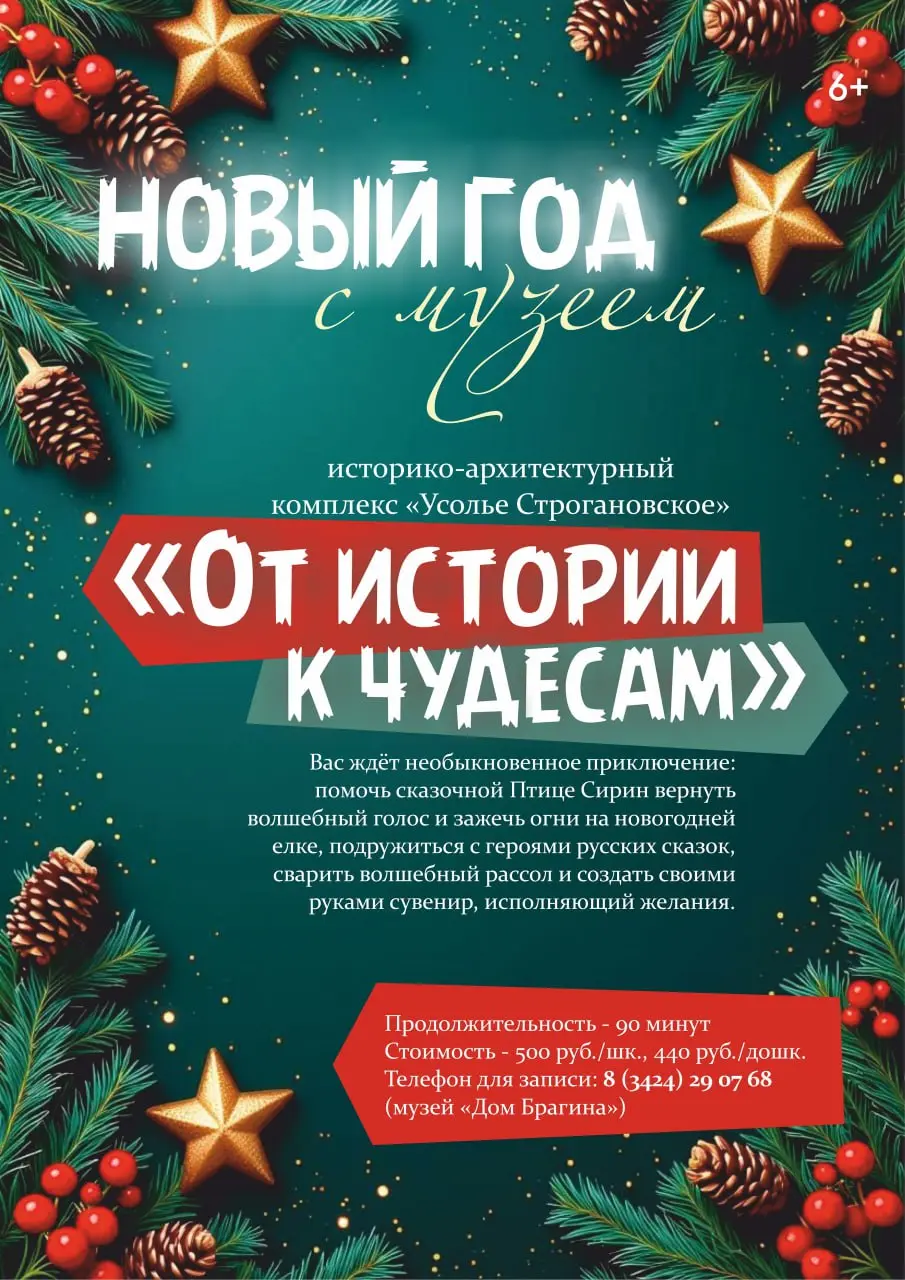 Новогодняя программа "От истории к чудесам"