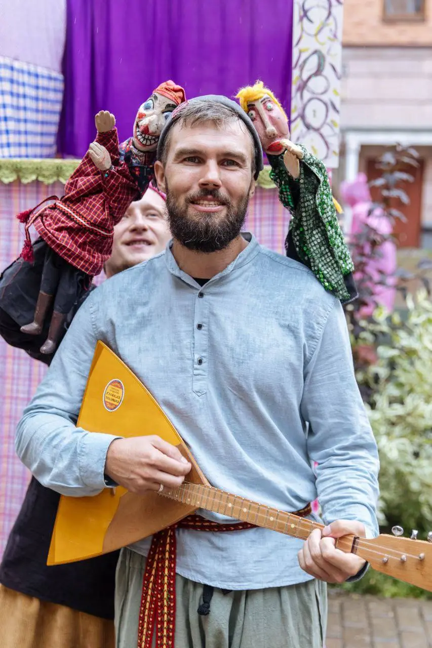 Кукольное представление - Театр Петрушки