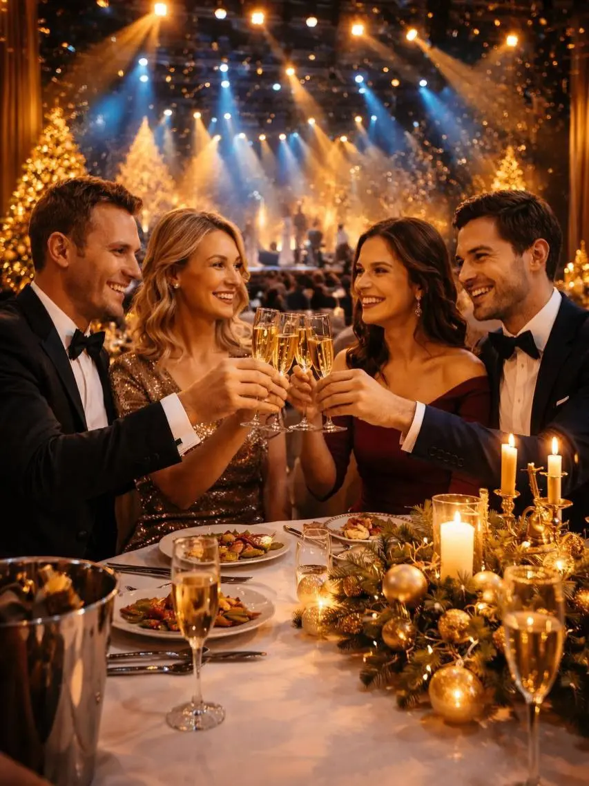 Новогодний банкет в концертном зале Great Hall