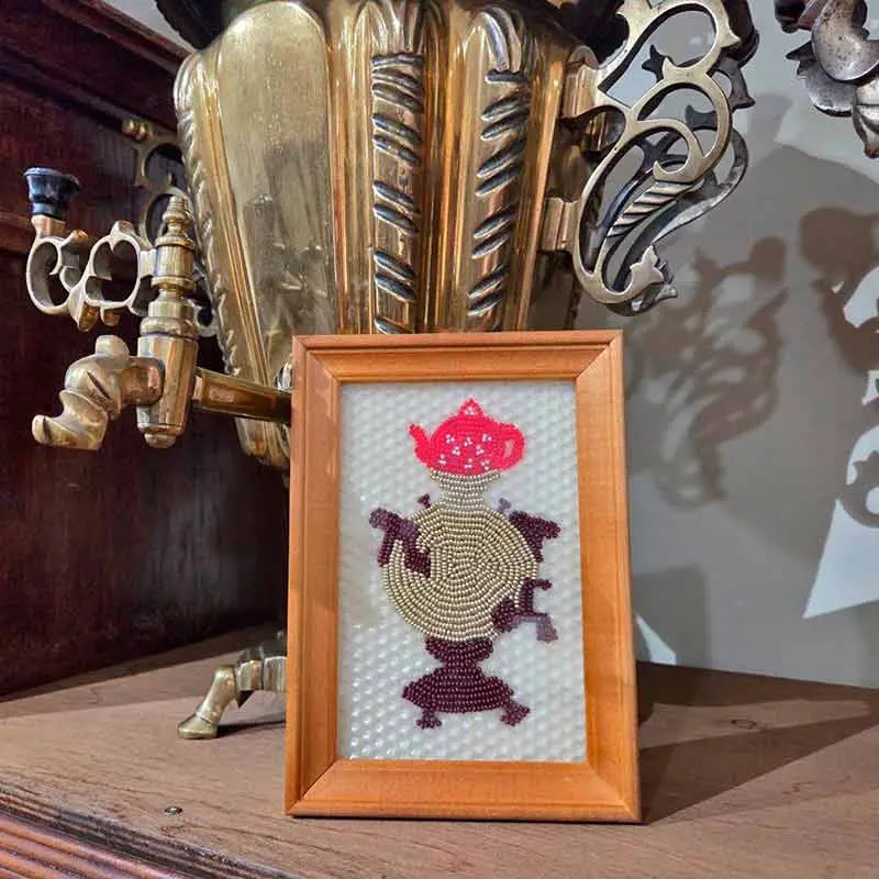 Мастер-класс по инкрустации бисером по воску