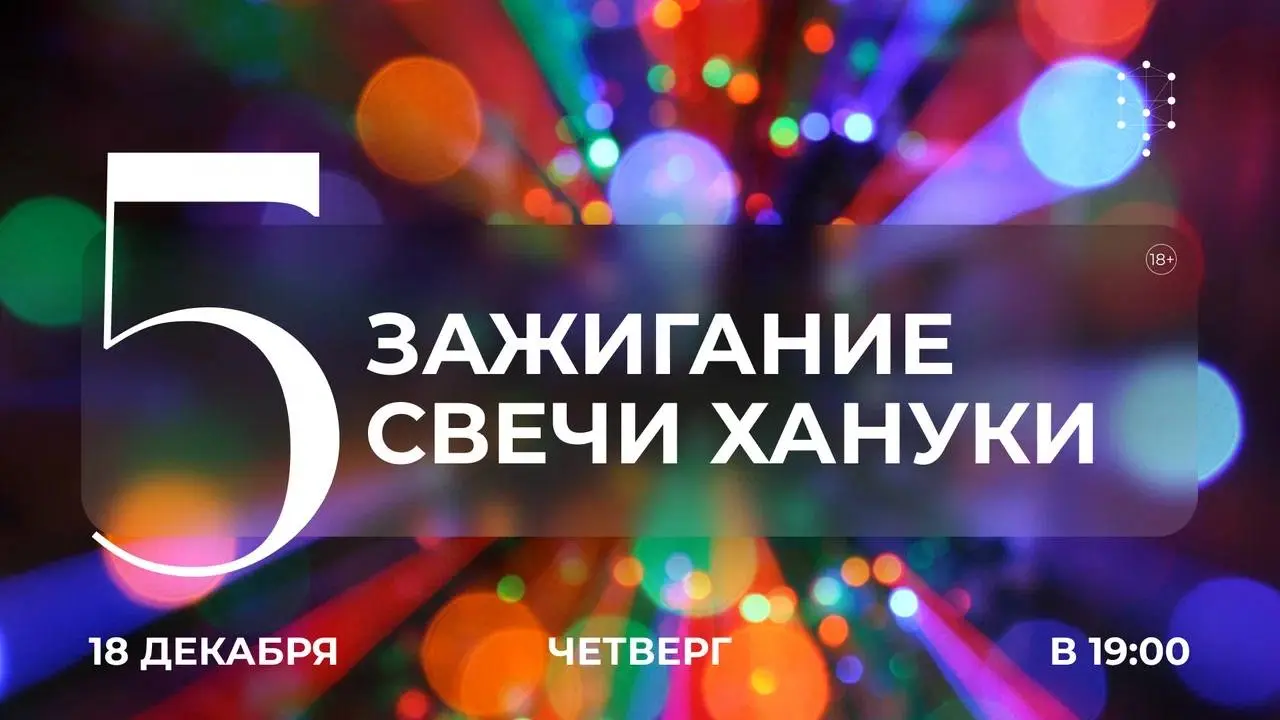 Зажигание свечи Хануки сегодня