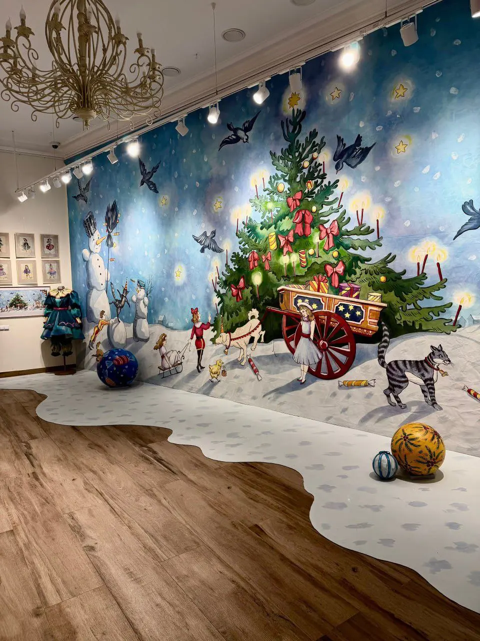 Выставка живописи Чудеса под ёлкой