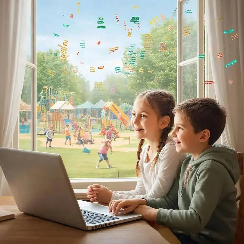 Детский лагерь по теме Цифровой лабиринт