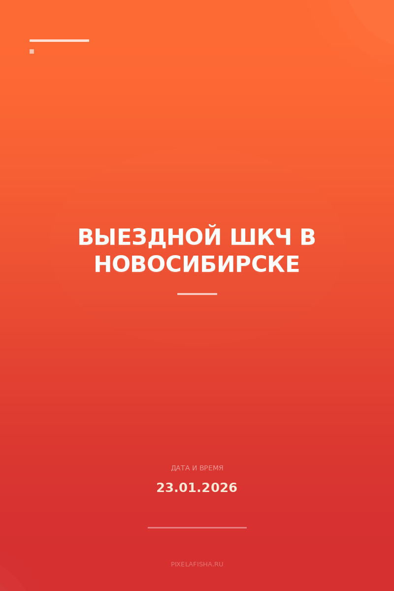 Выездной ШКЧ в Новосибирске