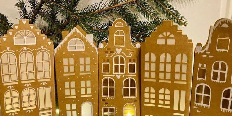 Мастер-класс «Новогодний домик»