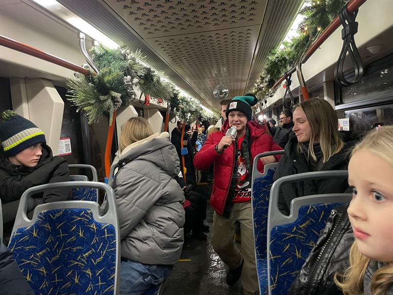 Новогодний спектакль Попутчики