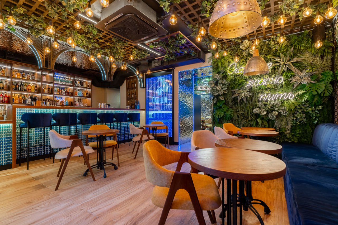 Новое спешл меню и новогоднее настроение в Caribia