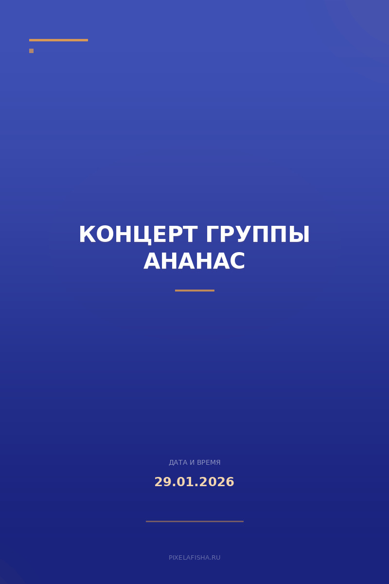 Концерт группы Ананас