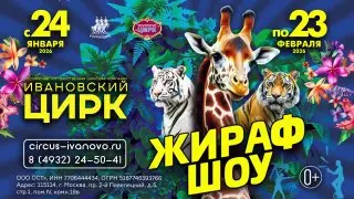 Цирковое представление Жираф-шоу