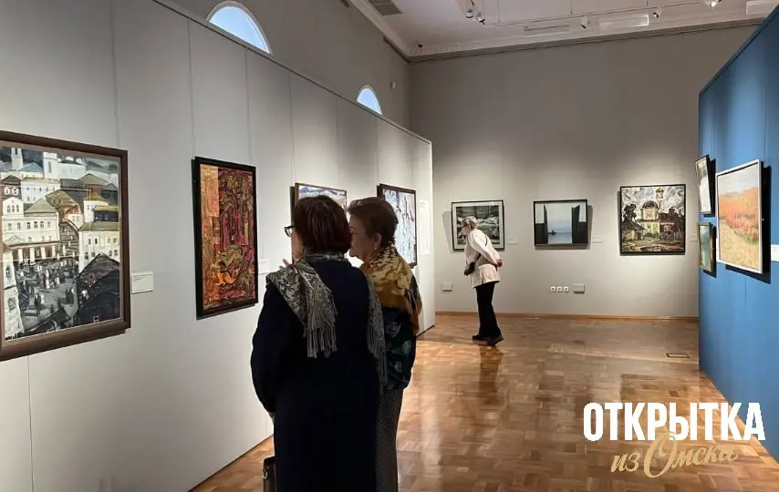 Выставка современных художников в Омске
