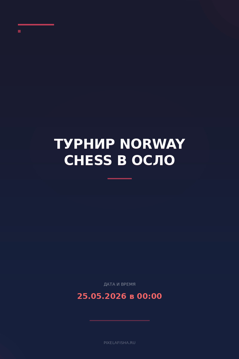 Турнир Norway Chess в Осло