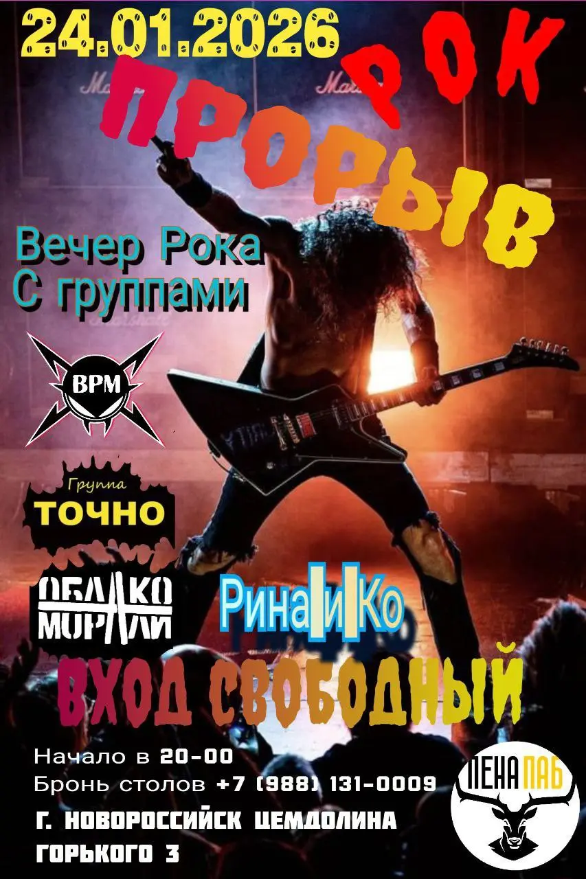 Концерт рок-групп