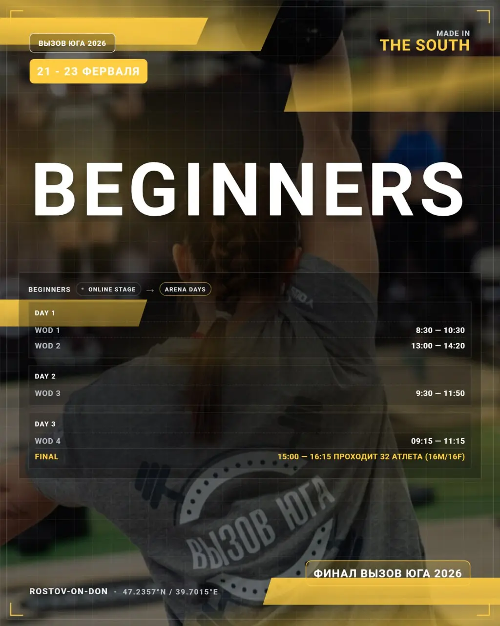 Соревнования Вызов Юга 2026