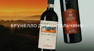 Дегустация вина Брунелло ди Монтальчино