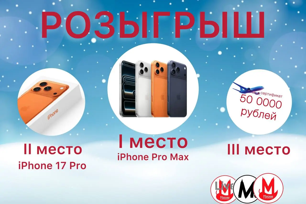 Розыгрыш призов iPhone и сертификата