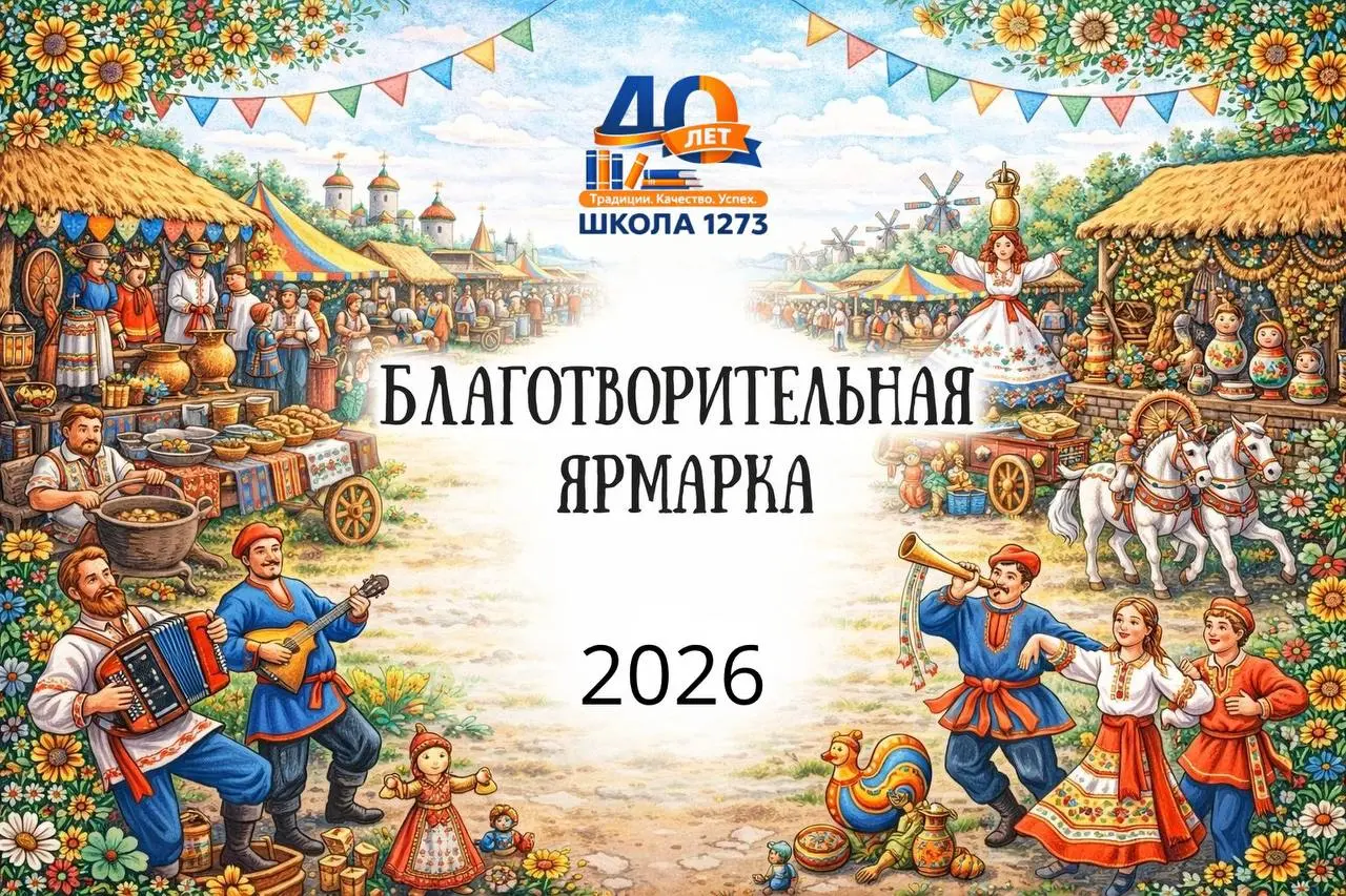 Благотворительная ярмарка по доброй традиции школы