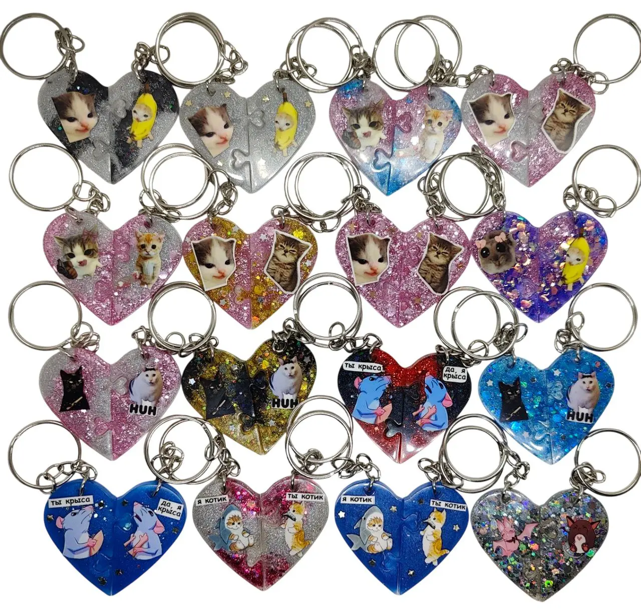 Предзаказ брелоков со своим дизайном