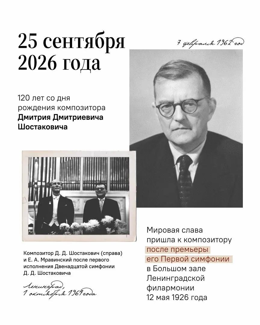 Выставка о композиторе Шостаковиче