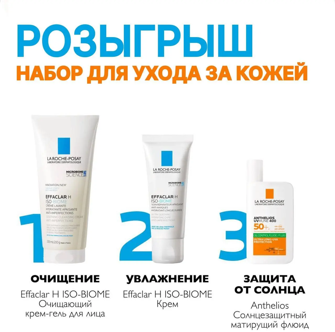 Розыгрыш набора для ухода за кожей