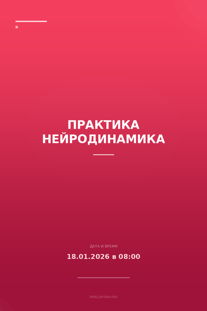 Практика Нейродинамика