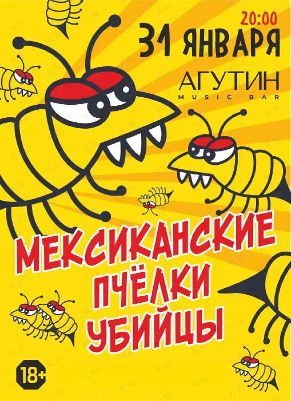 Концерт группы Мексиканские Пчёлки Убийцы