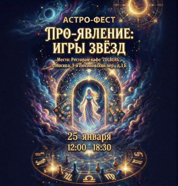 Фестиваль Астро-фест Про-явление: Игры Звёзд