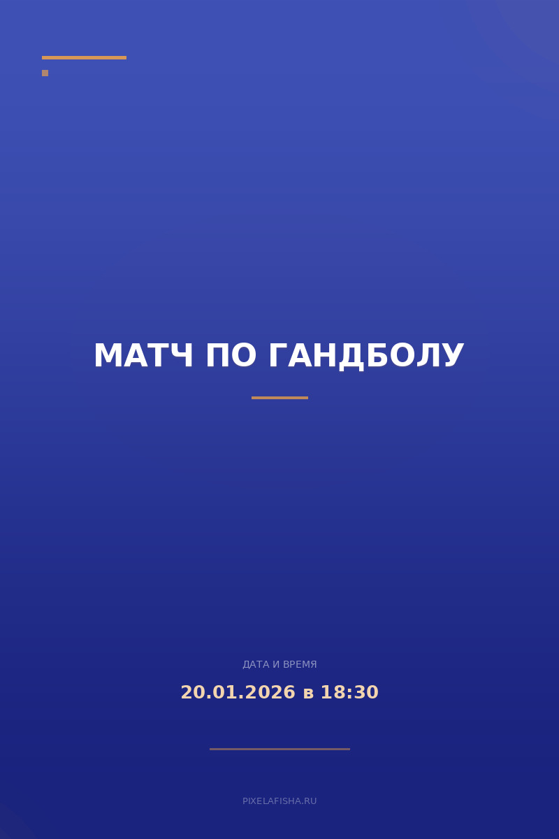 Матч по гандболу