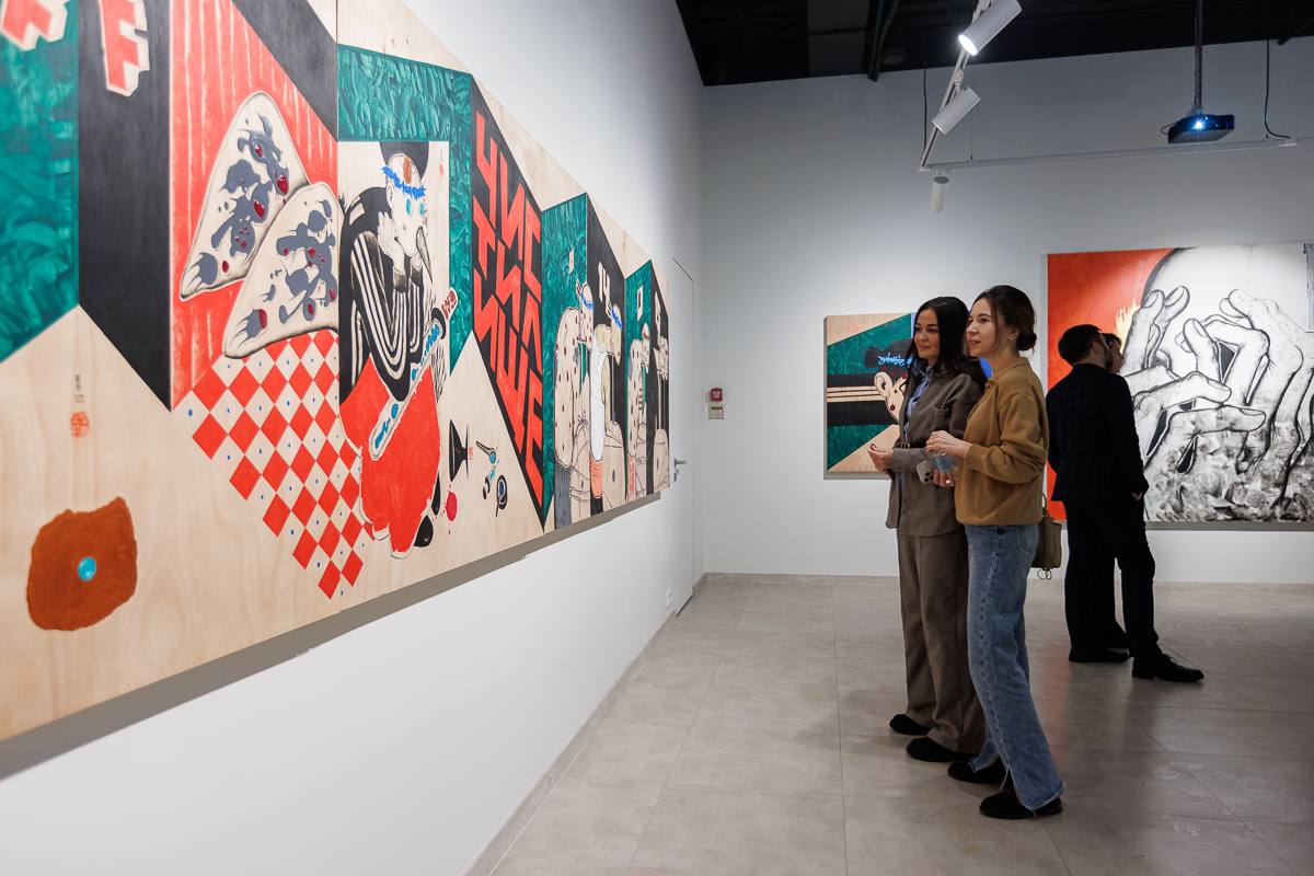 Предновогодняя вечеринка «Художники на танцполе»