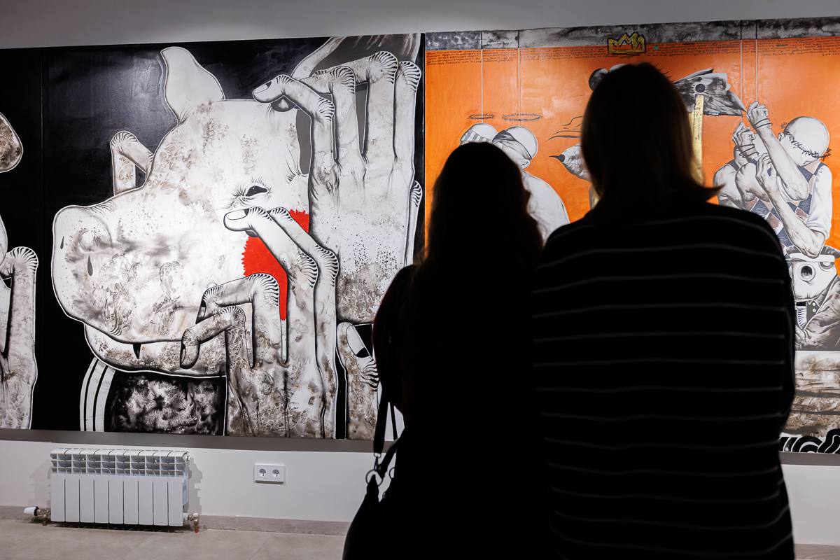 Предновогодняя вечеринка «Художники на танцполе»