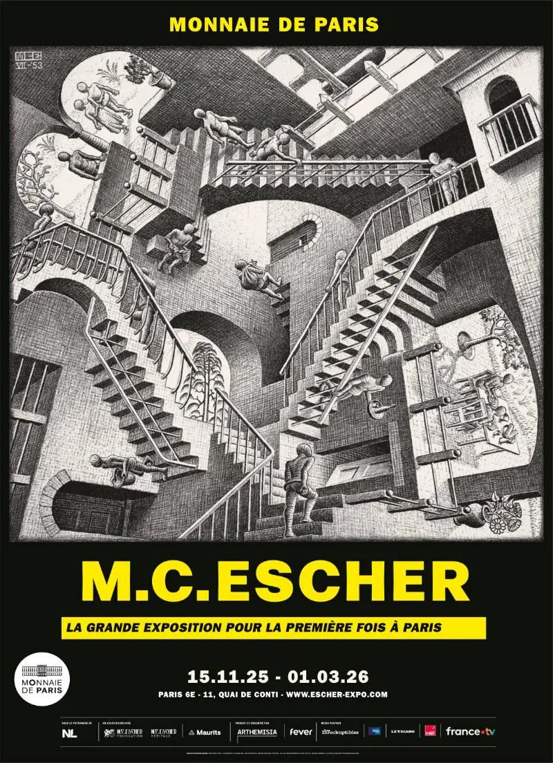 Выставка оптических иллюзий по мотивам работ М. К. Эшера