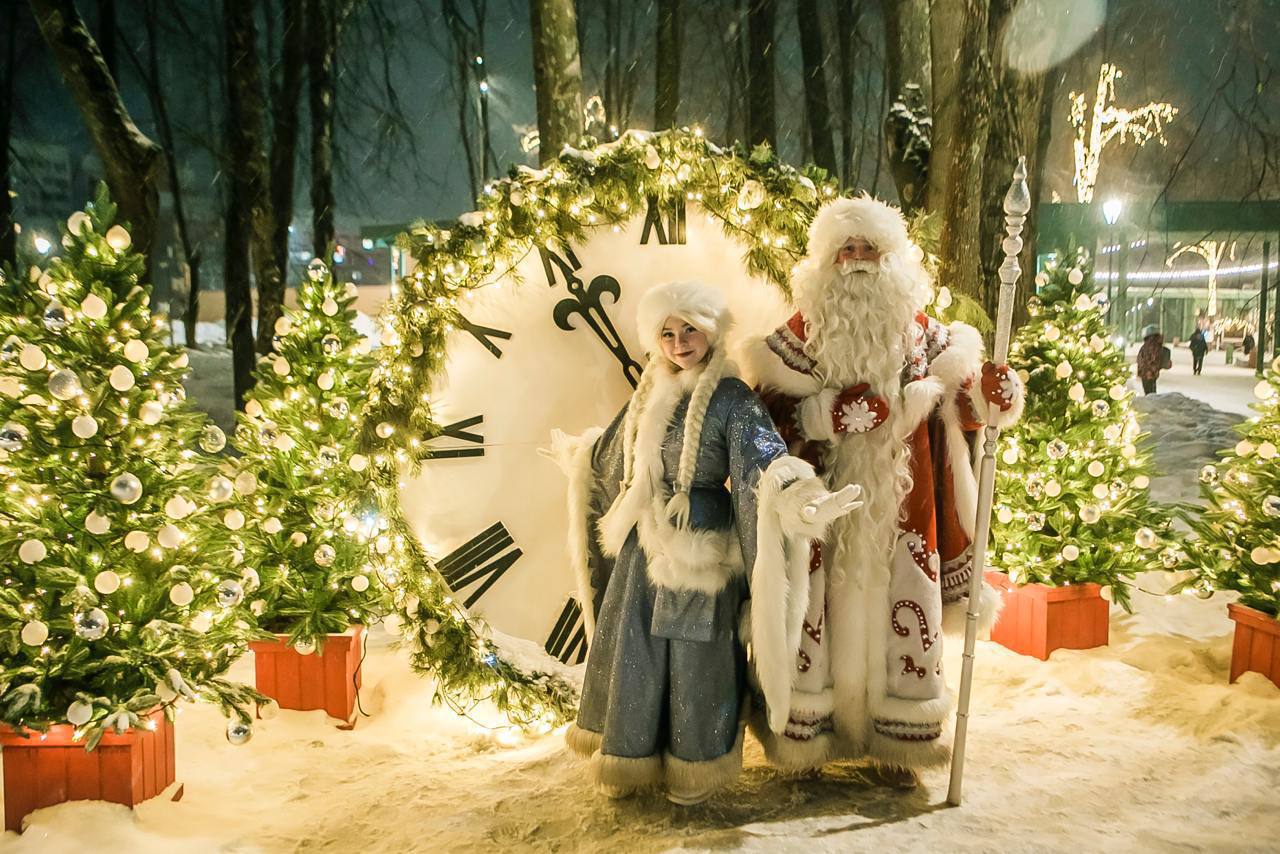 Новогодняя программа в парке «Швейцария»