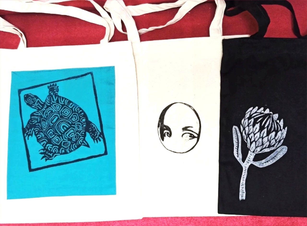 Мастер-класс «Линогравюра + печать на шоппере»